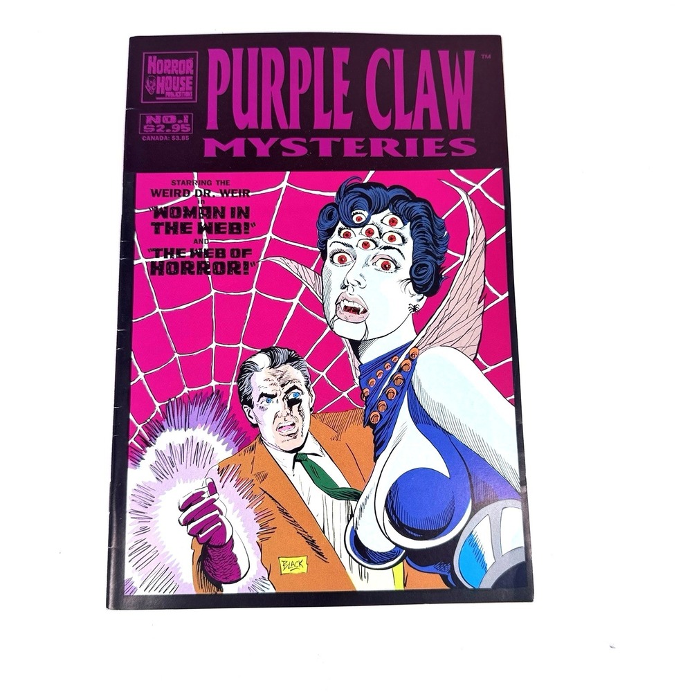 Purple Claw Mysteries #1 Demon‎ Dreams Dr Drew Flip Book AC Comics 1994